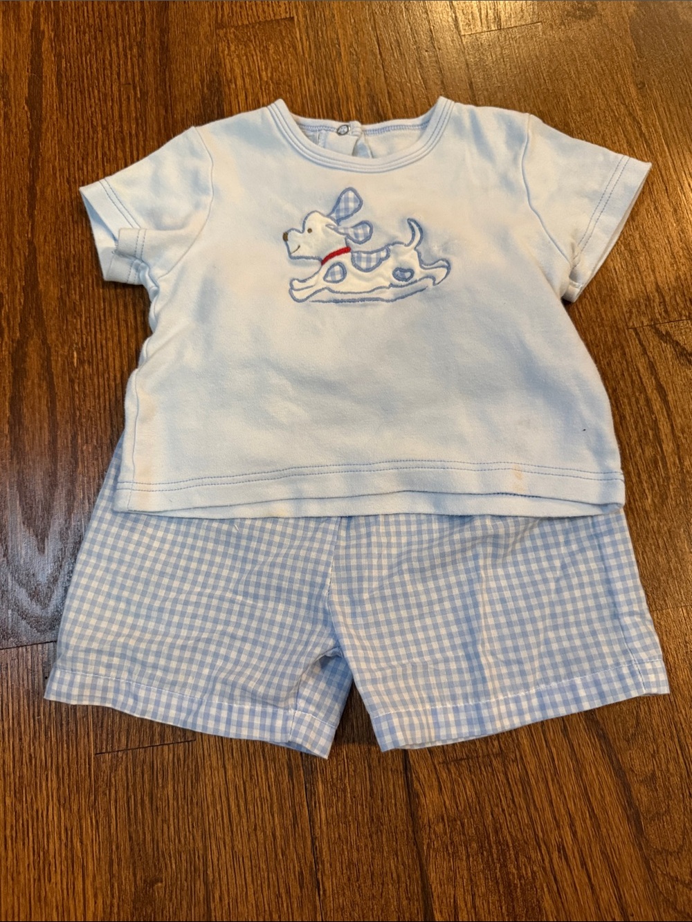 Petit Ami Light Blue Puppy set